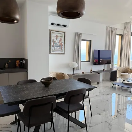 De Luxe Type 4 Eden Sanguinaires Vue Avec Piscine Chauffee أجاكسيو