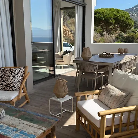 De Luxe Type 4 Eden Sanguinaires Vue Avec Piscine Chauffee شقة أجاكسيو