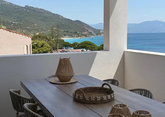 Apartment De Luxe Type 4 Eden Sanguinaires Vue Avec Piscine Chauffee *