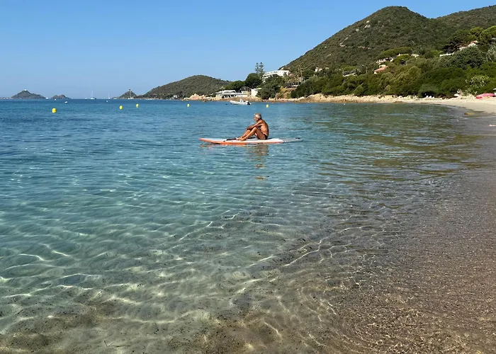 De Luxe Type 4 Eden Sanguinaires Vue Avec Piscine Chauffee Apartment