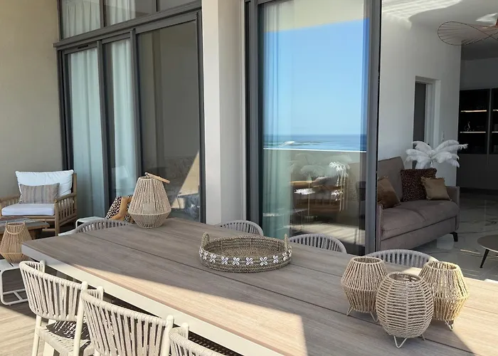 De Luxe Type 4 Eden Sanguinaires Vue Avec Piscine Chauffee Apartment *